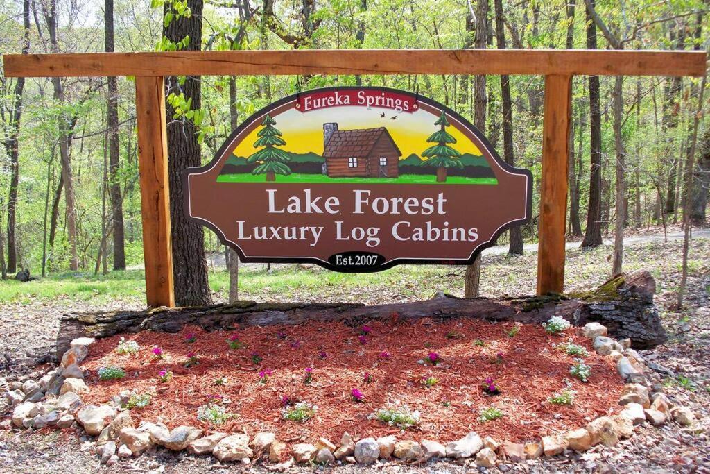 Secluded Cabin In The Woods! 1 Story Villa Eureka Springs Exteriör bild