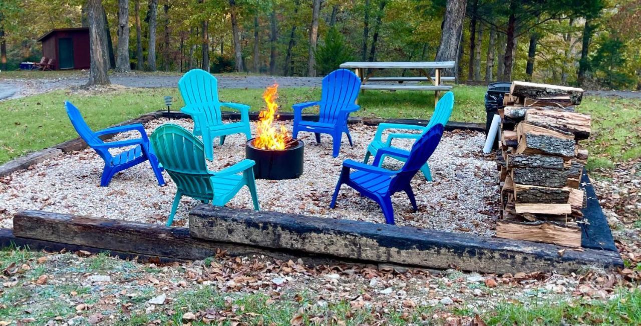Secluded Cabin In The Woods! 1 Story Villa Eureka Springs Exteriör bild