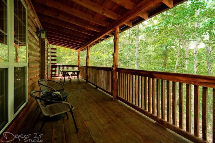 Secluded Cabin In The Woods! 1 Story Villa Eureka Springs Exteriör bild