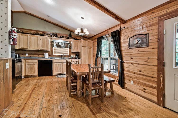 Secluded Cabin In The Woods! 1 Story Villa Eureka Springs Exteriör bild