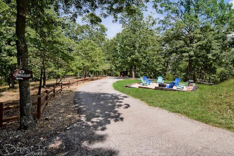 Secluded Cabin In The Woods! 1 Story Villa Eureka Springs Exteriör bild